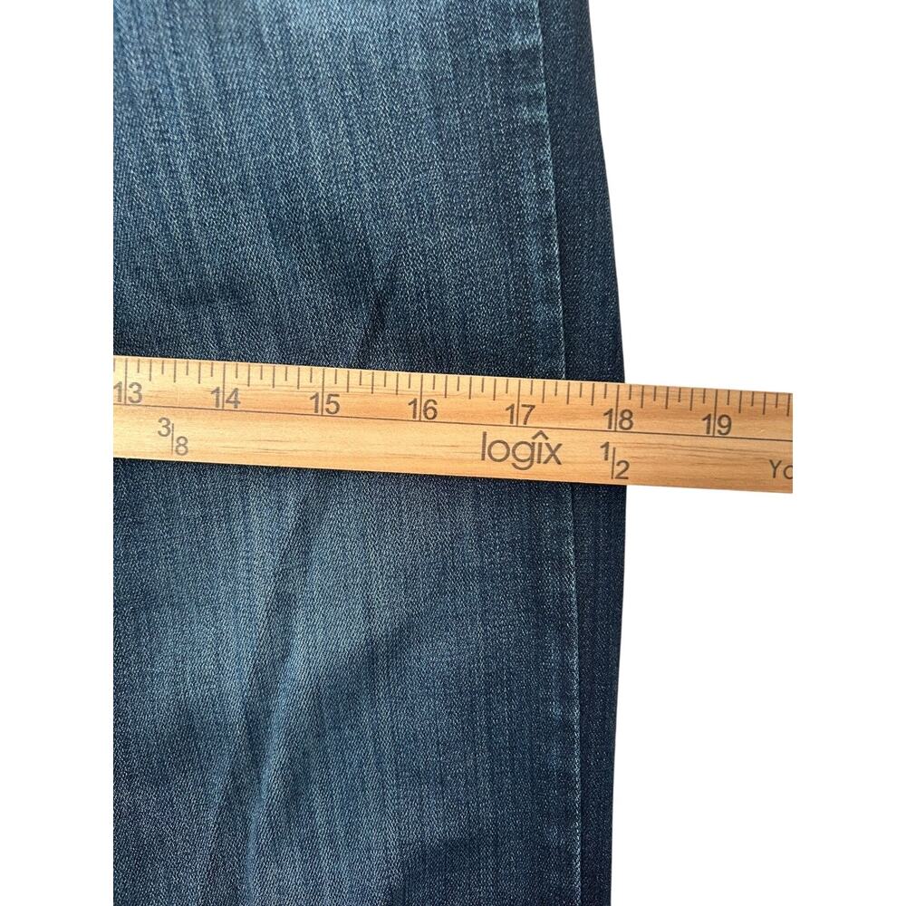 Paige Skyline Skinny Jeans Womens Size 28 Mid Rise Dark Wash Blue Stretch Denim - Picture 9 of 13